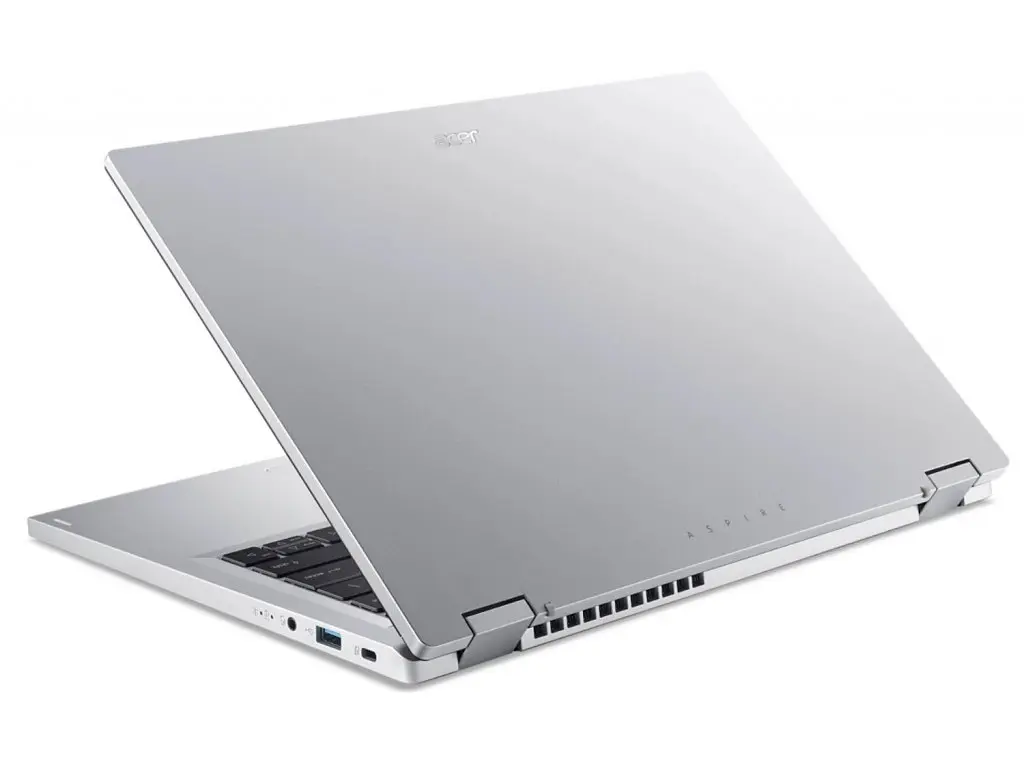 Ноутбук Acer Aspire 3 Spin 14 A3SP14-31PT 14' WUXGA IPS Touch, Intel P N200, 8GB, F256GB, UMA, Lin, серебристый (NX.KENEU.004) - фото 10