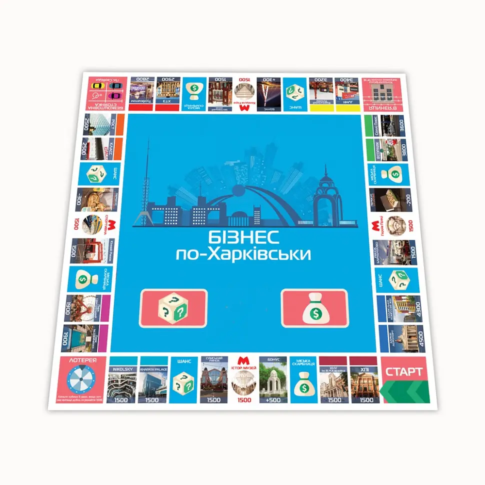 Настільна гра FlixPlayМонополія Бізнес по-Харківськи PLR-0027 - фото 4