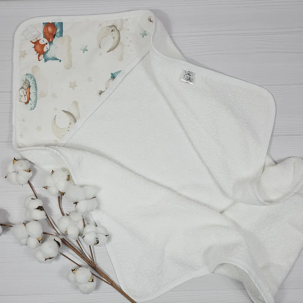 Дитячий рушничок-куточок 80х80 a.l.babybox Лагідні сни - фото 2