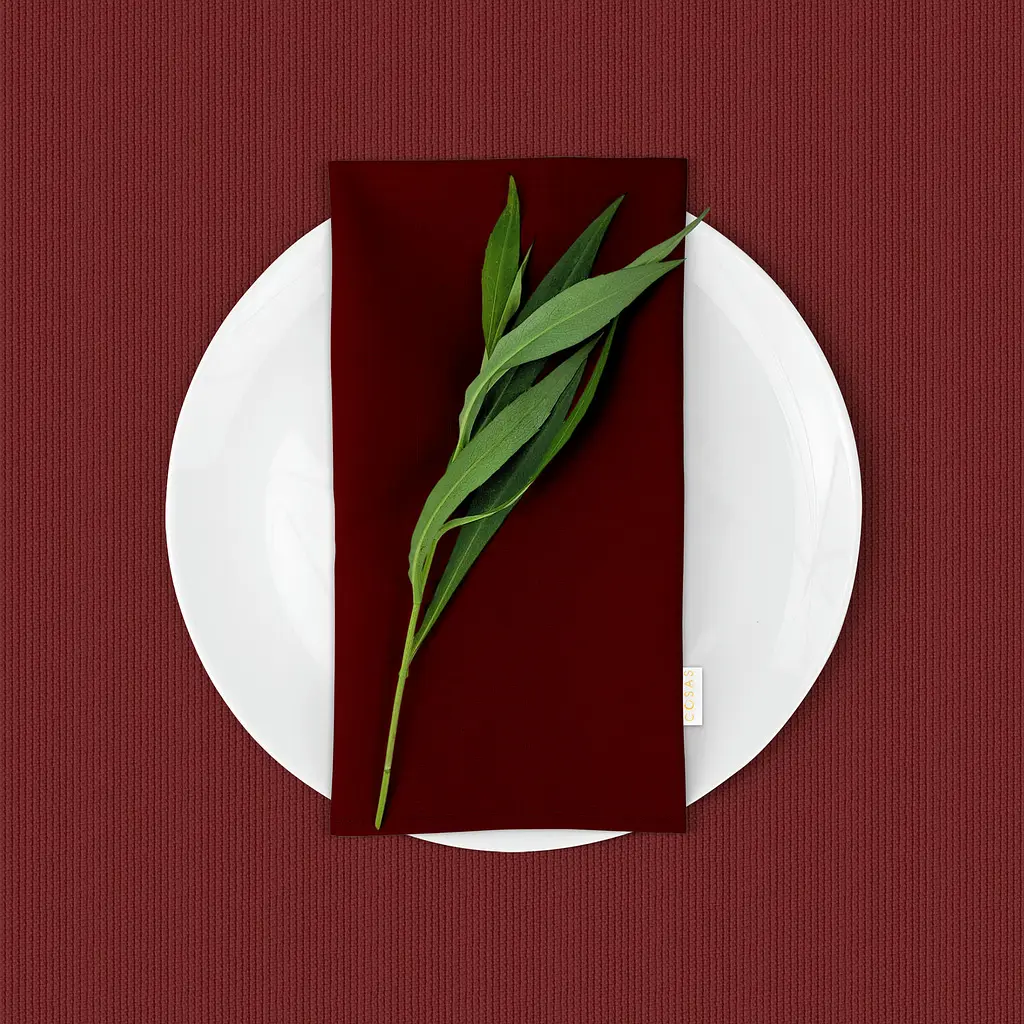 Скатертина Cosas Blueberry водовідштовхувальна 150х180 см ягідна (Cloth_19Cherry_DUK_150x180) - фото 5