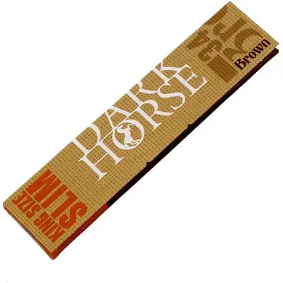 Папір для самокруток Dark Horse King Size Unbleached Hemp - фото 3