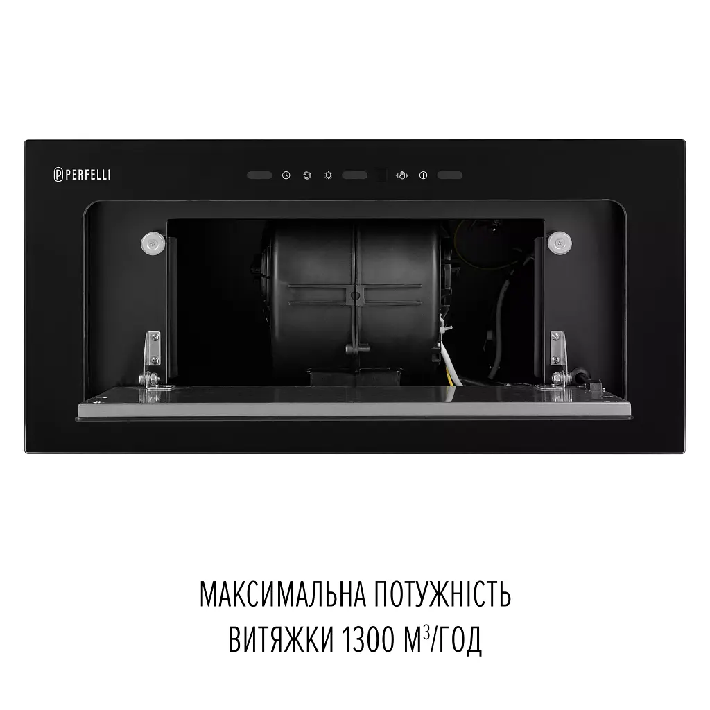 Витяжка повновбудована Perfelli Design Vision 6 Nero Silenzio - фото 11