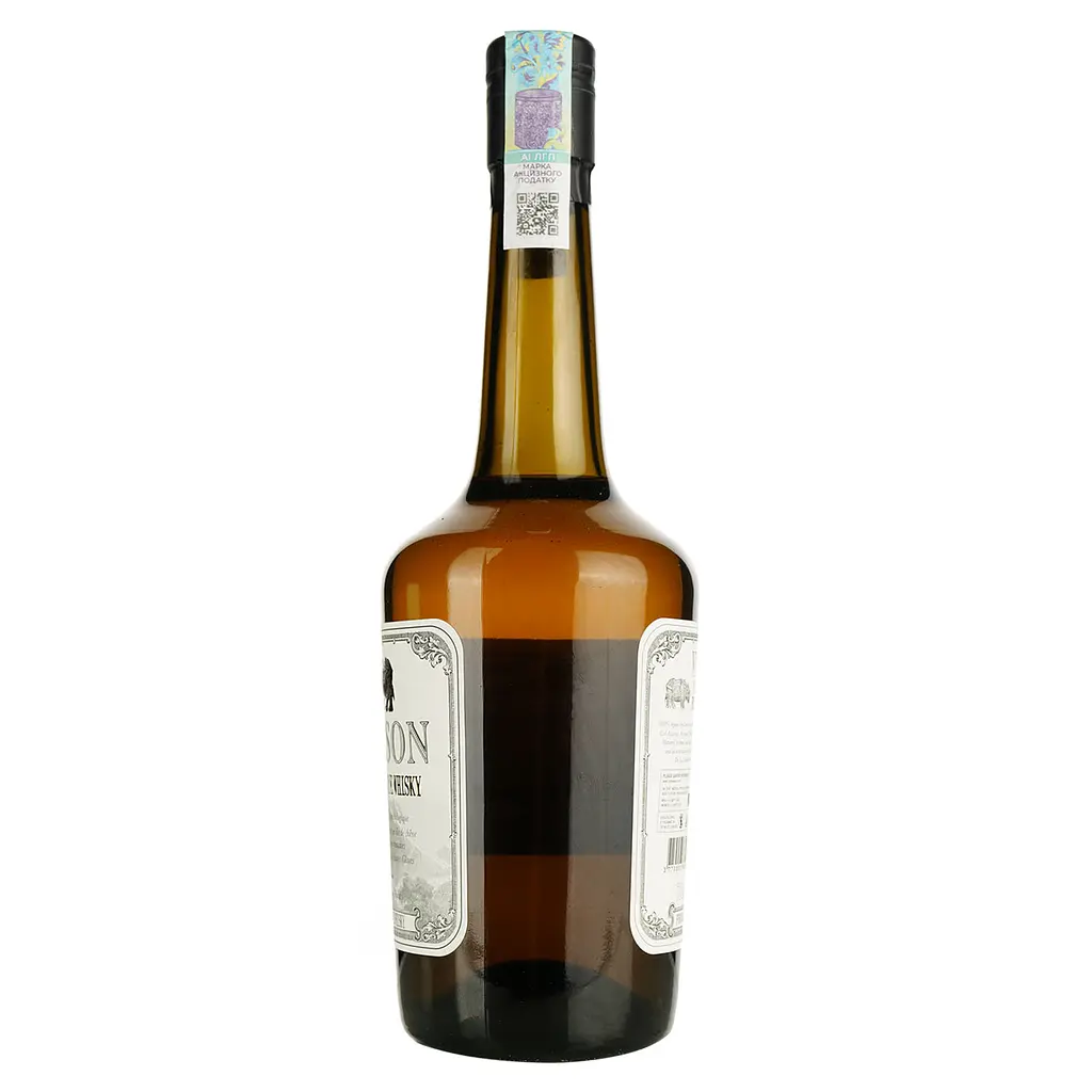 Уцінка. Віскі Vulson Old Rhino Rye Spirit Organic 45% 0.7 л в подарунковій упаковці - фото 3