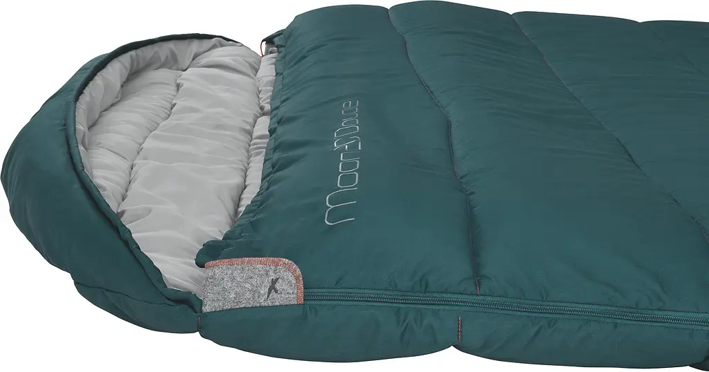 Спальний мішок Easy Camp Moon 200 Double/+5°C Teal Left/Right (240187) - фото 3