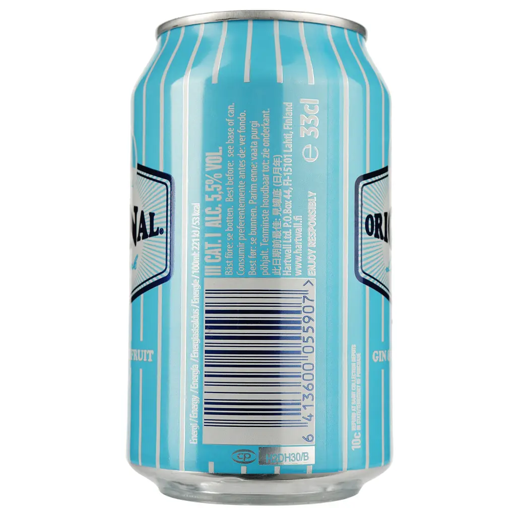 Напиток слабоалкогольный Long Drink Original Gin & Grapefruit 5.5 % 0.33 л (839681) - фото 2