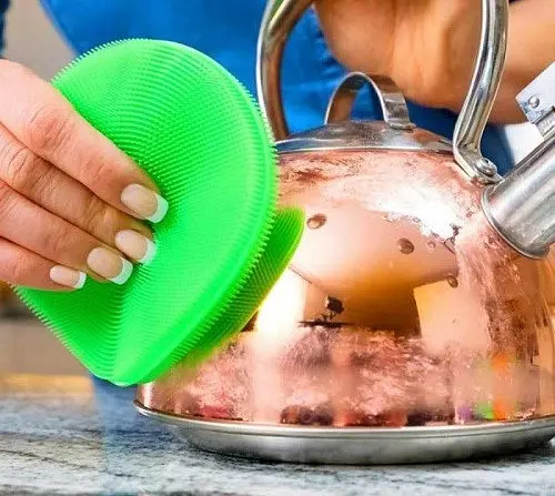 Силіконові щітки для миття посуду BETTER SPONGE (GIPS), Набір універсальних силіконових щіток - фото 5