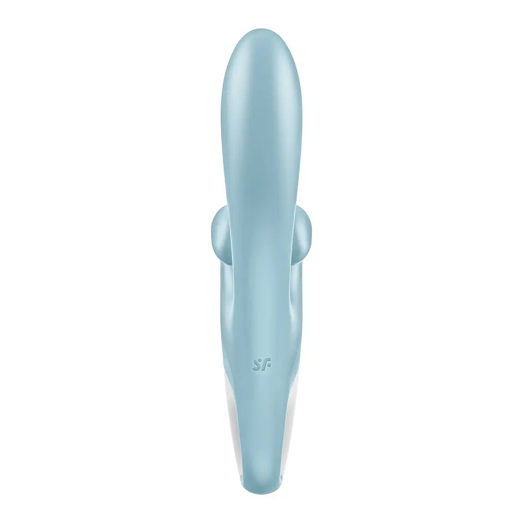 Вібратор-кролик Satisfyer Touch Me Blue, подвійний відросток, 3 потужні мотори - фото 3