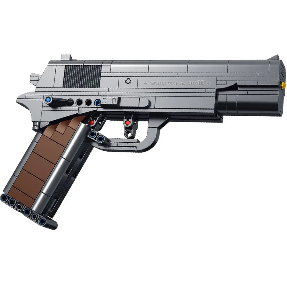 Конструктор M1911 Браунінг Самозарядний Пістолет 333 Деталей - фото 4