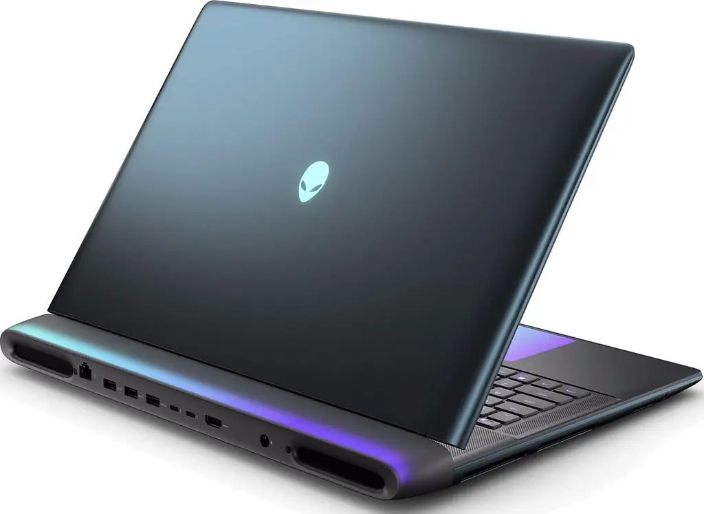 Ноутбук Dell Alienware 18 Area-51 (18 WQXGA WVA 300 Hz, Intel Core Ultra 9 275HX, 32 GB, 1 TB, RTX 5080, W11P) Black (Alienware-AA18-7871) - фото 6
