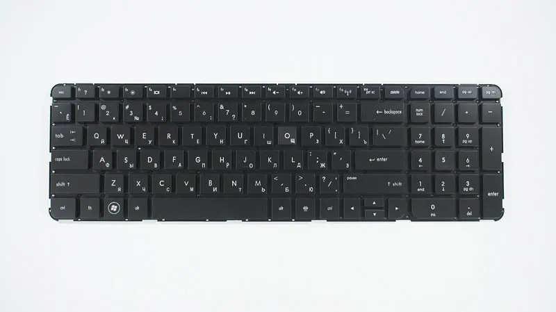 Клавіатура для ноутбука HP (Pavilion: dv7-7000, Envy: m7-1000) rus, black, без фрейма - фото 2