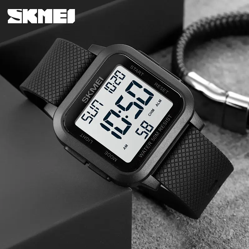 Чоловічий наручний годинник 1894 Black Skmei acs0030493 - фото 4