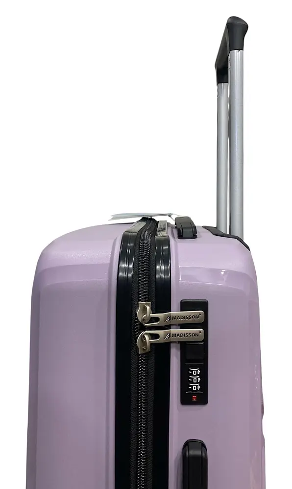 Валіза малий Madisson Snowball 53103 S ручна поклажа 55x39x21 см 37 л 2.7 кг Бузковий - фото 3