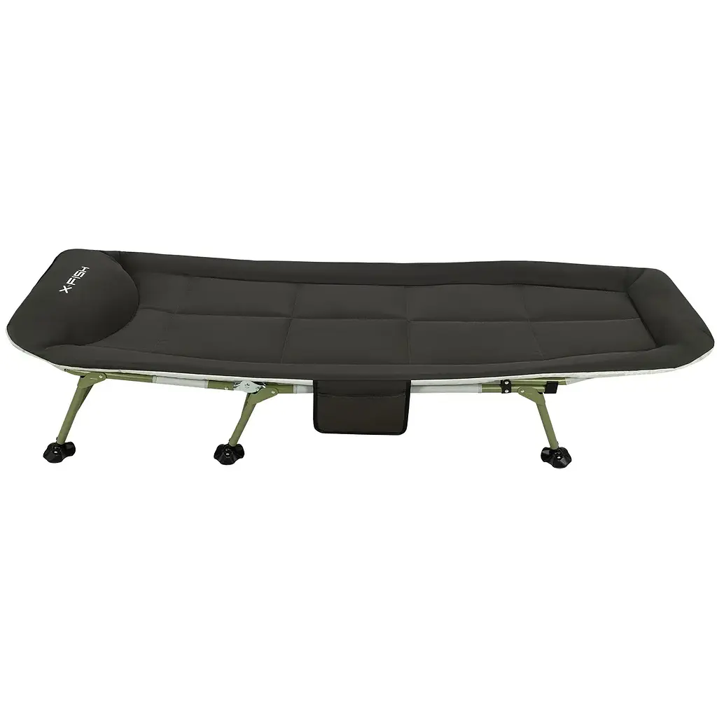 Розкладачка X-Fish Camp Bed+ 190х64х30 см Grey - фото 2
