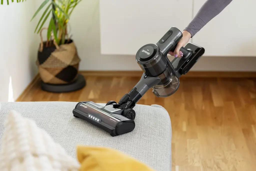 Gorenje Пилосос бездротовий, 70Вт, конт пилок -0.7л, автон. робота до 60хв, HEPA, підсвічування, індикатор, антрацит - фото 5