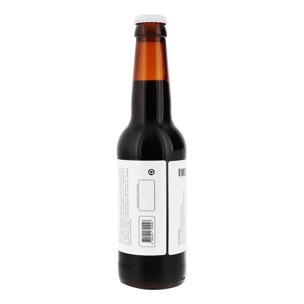 Пиво MOVA Stout Vanilla, темне, нефільтроване, 4,9%, 0,33 л - фото 4