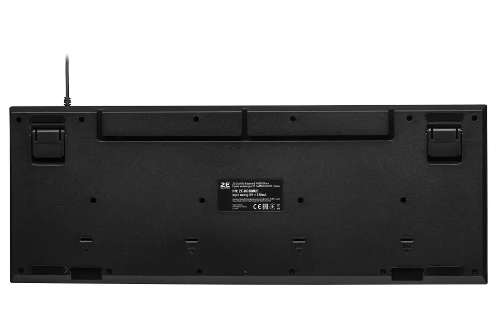 Клавіатура 2E Gaming KG300UB LED Ukr Black (2E-KG300UB) - фото 7
