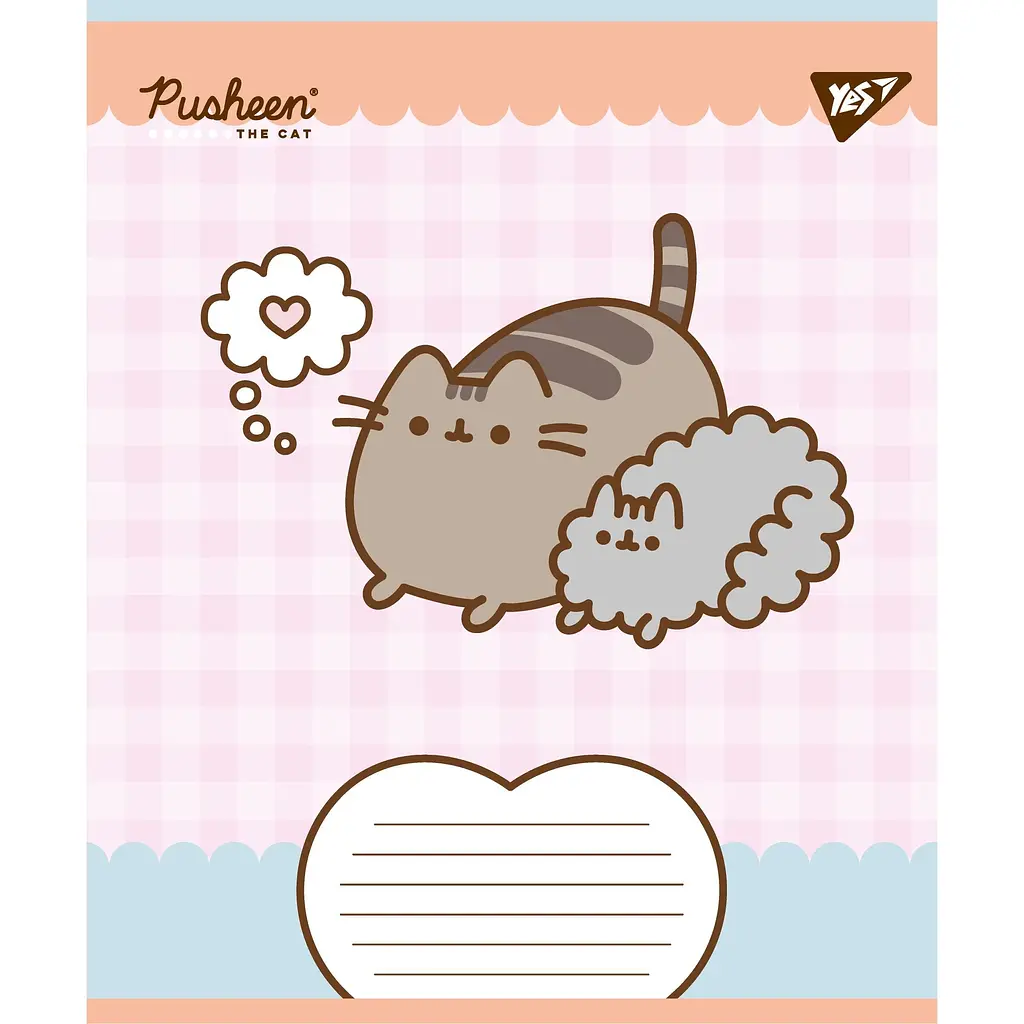 Набір зошитів Yes Pusheen Weekend А5, 18 аркушів 25 шт. (767611) - фото 3