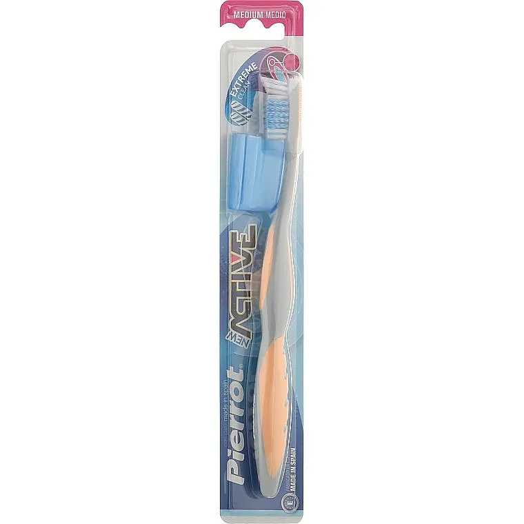 Зубная щетка Pierrot New Active средняя Ref.37 в ассортименте - фото 3