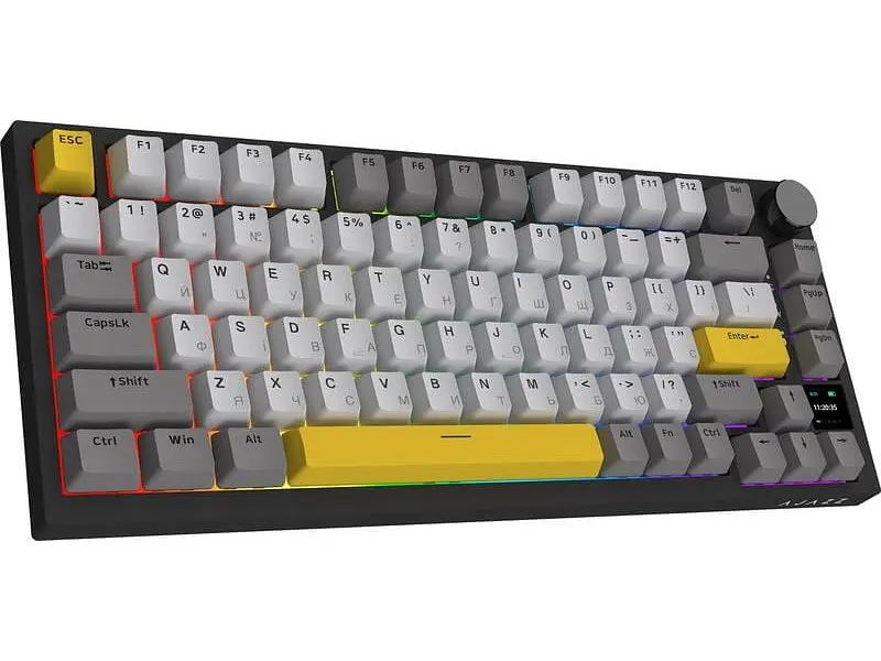 Клавіатура Ajazz AK820 Pro Gift Switch Black (AK820PRO-G-BGY) - фото 3