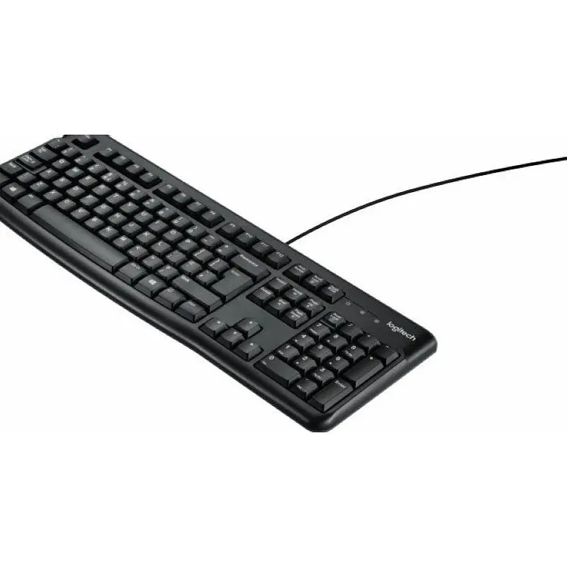 Клавиатура проводная LOGITECH K120 EOM UKR Black Logitech K120 Black (920-002643) - фото 3