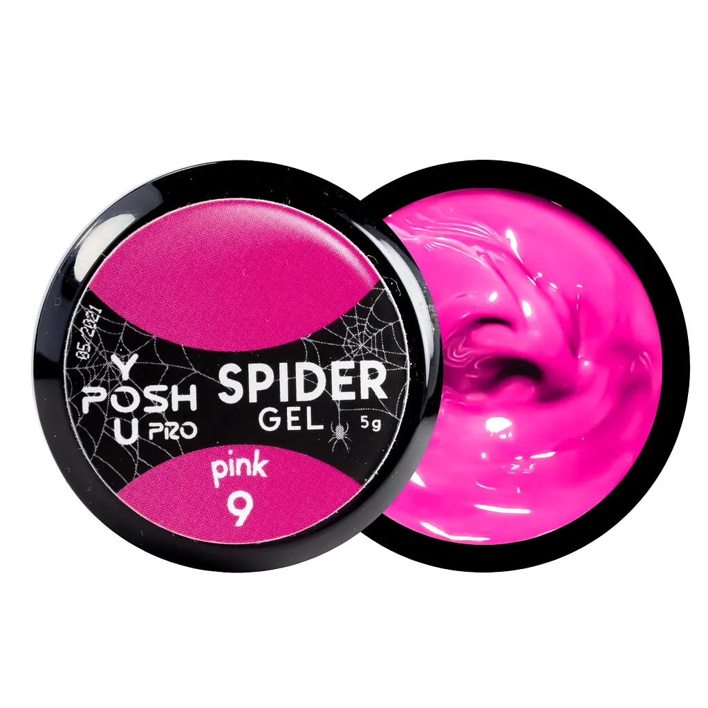 Гель-лак для нігтів павутинка YouPOSH Spider Gel 5 мл №09 Pink Рожевий - фото 1