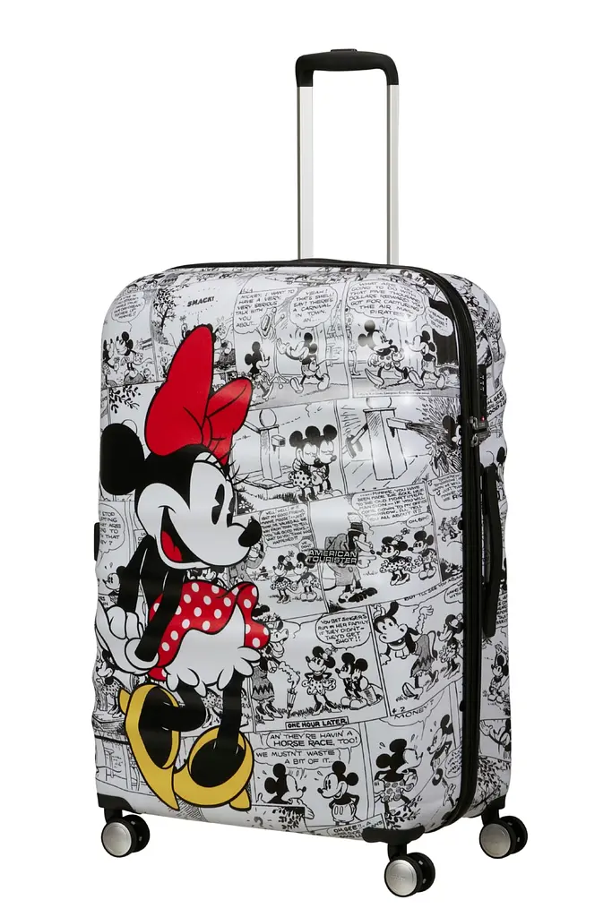 Валіза 77 См American Tourister WAVEBREAKER DISNEY MINNIE COMICS WHITE 77x52х29 31C*25021 - фото 4
