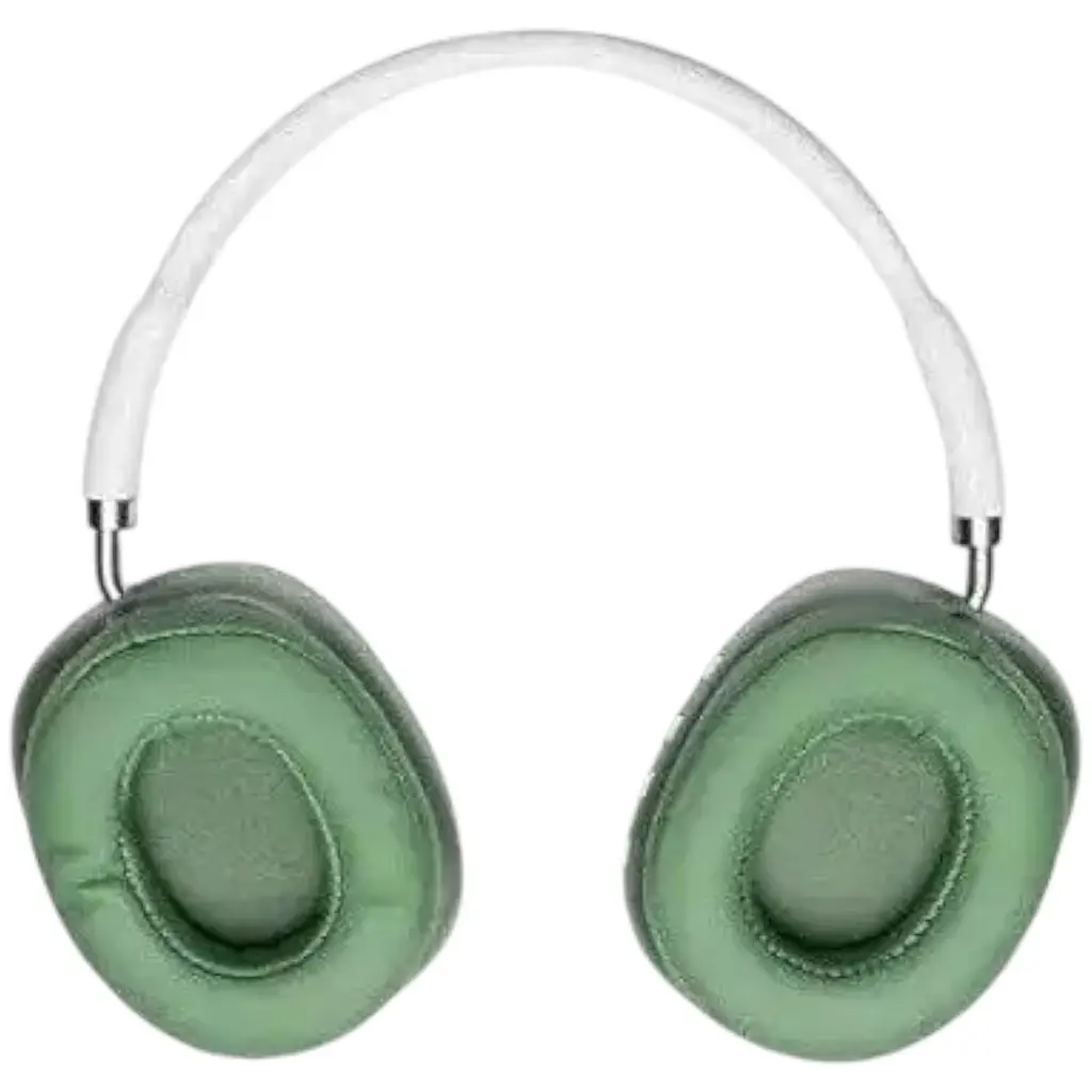 Накладные беспроводные наушники Stereo Headset P9 Bluetooth с микрофоном для iOS Android зеленый - фото 3