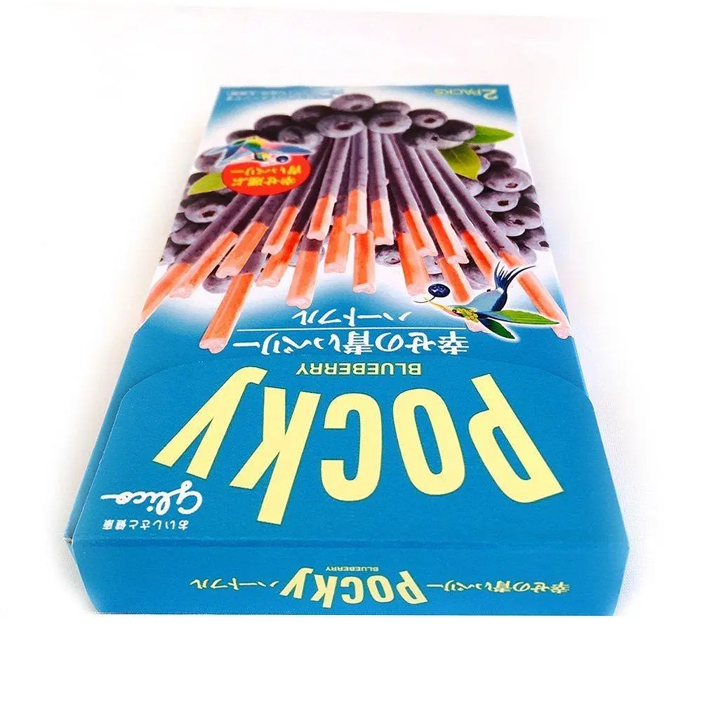 Японські палички Glico Pocky Heartful зі смаком чорниці 54,6 г - фото 7