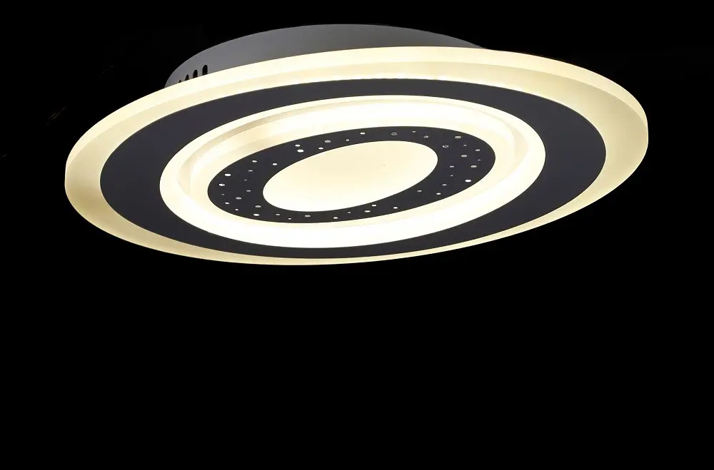 Люстра стельова LED Splendid Ray L6703/410/2, 44W, білий, метал, акрил, сучасний стиль з пультом, димер - фото 3