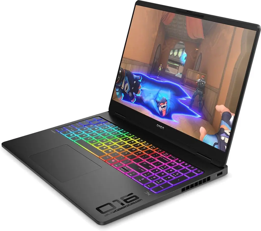Ноутбук HP 16 OMEN MAX 16-AK0098NR IPS 2560x1600 240Hz/Ryzen 9 AI 375HX/32GB/1TB/RTX 5080/W11P/Shadow Black (CG6Y7UA) - фото 2