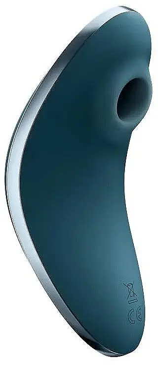Вібратор Satisfyer Vulva Lover 1 Вакуумний, 12х5.4 см синій - фото 4