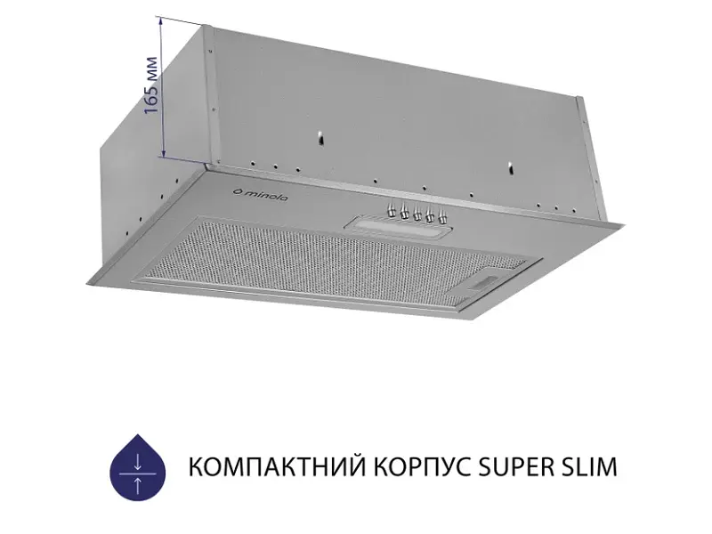 Витяжка Minola HBI 5614 I 1000 LED - фото 2