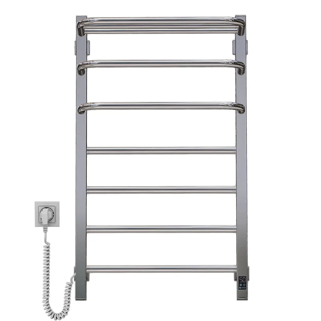 Електрична рушникосушка Navin Fortis 480x800 Sensor ліва 12-228153-3680, Хром, Ліве, Електронний - фото 2