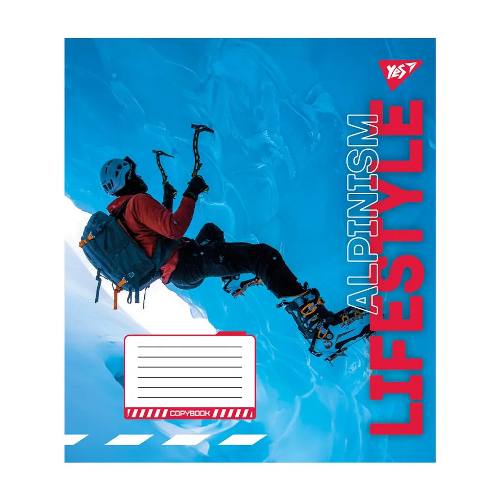 Зошит Yes Lifestyle 96 аркушів лінія (767176), в асортименті - фото 2