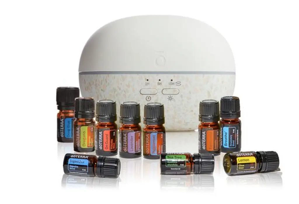 Набір ефірних олій DoTerra "Регістраційний" 10 олій та дифузор