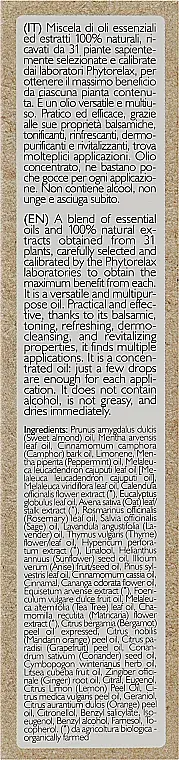 Суміш ефірних масел та екстрактів Phytorelax Vegan&Organic 31 Herbs Oil 100 мл (6027260) - фото 2