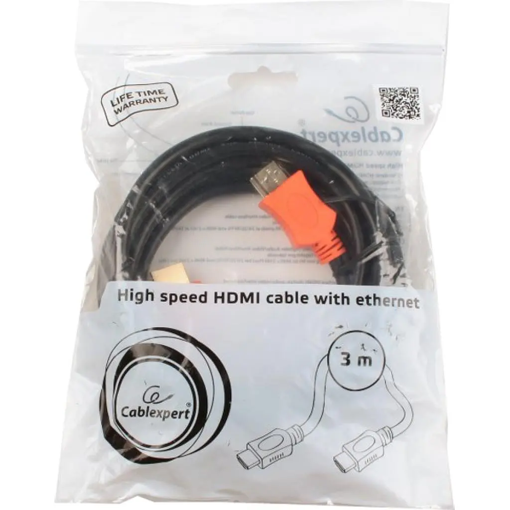 Кабель мультимедійний HDMI to HDMI 3.0m Cablexpert (CC-HDMI4L-10) - фото 2