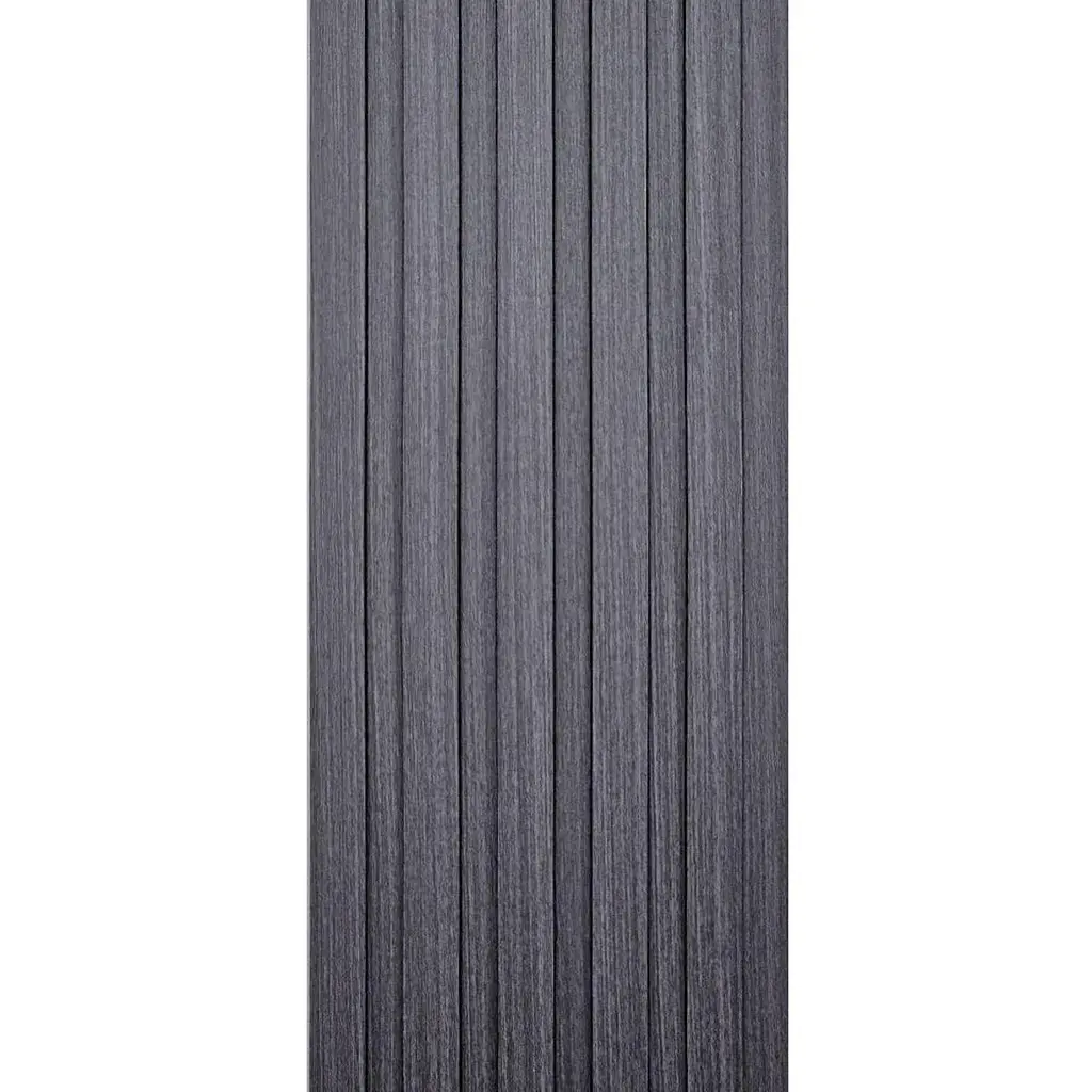 Рейка декоративна Wall Sticker WPC стінова 3000х150х9 мм Графіт SW-00001871 - фото 5