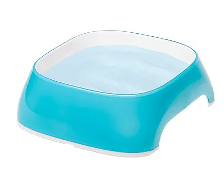 Миска для собак та котів Ferplast Glam Extra Small пластикова блакитна 13x12x3.5 см 200 мл 71208015 - фото 3