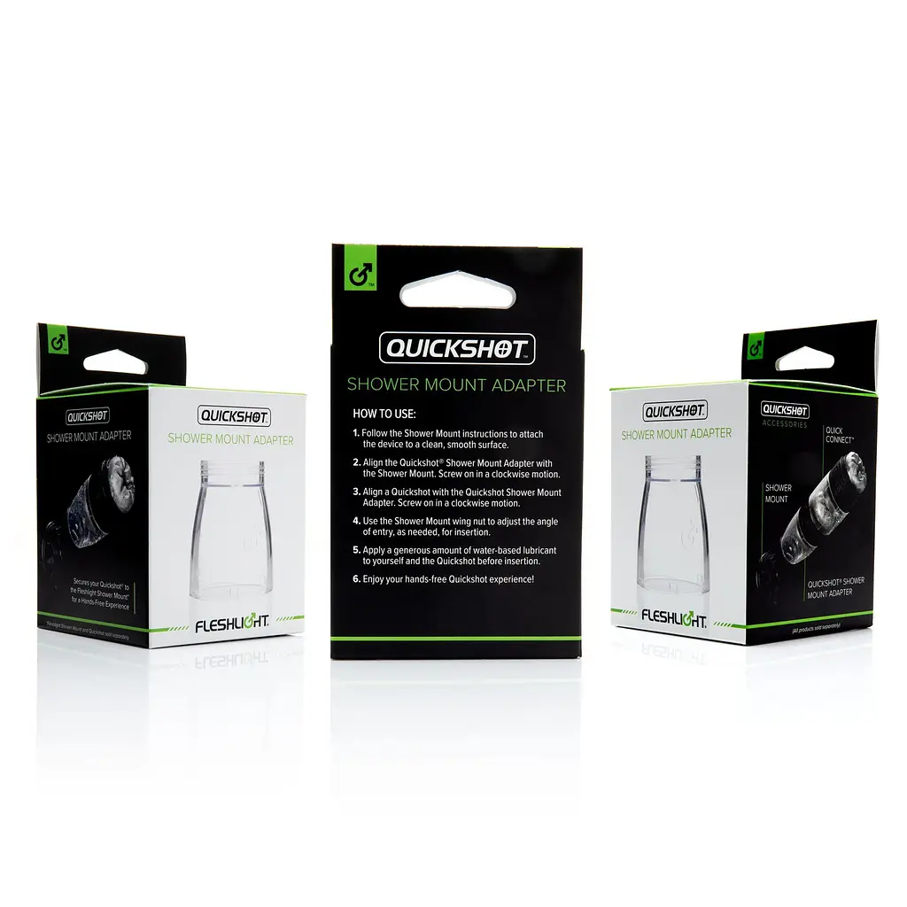 Адаптер Quickshot для Fleshlight Shower Mount Adapter для з'єднання Квікшота з кріпленням-присоскою - фото 2