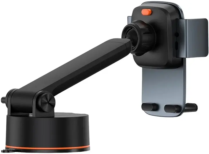 Автомобільний тримач холдер Baseus Easy Control Clamp Car Mount Holder Pro SUYK020014 Tarnish - фото 4