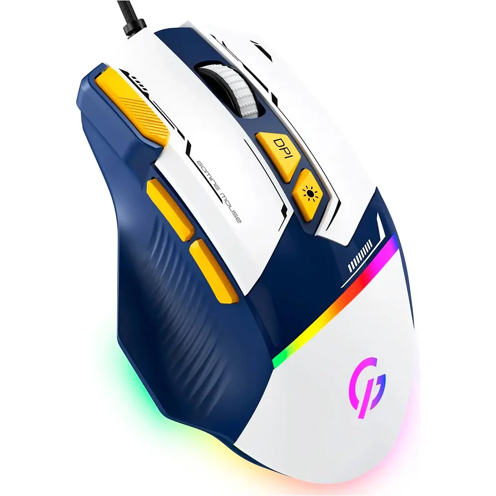 Миша GamePro GM300 Blue/White [126081] - фото 2