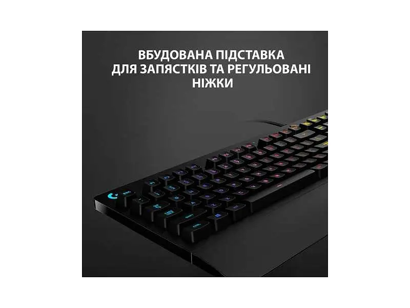 Клавіатура Logitech G213 Prodigy RGB Gaming Keyboard US (920-008093) - фото 5