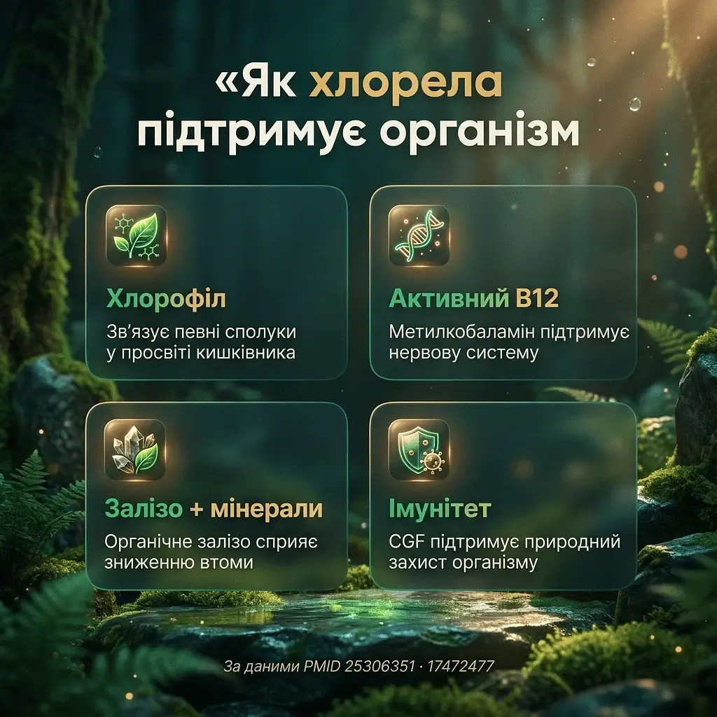 Хлорела у порошку 500 г - фото 4
