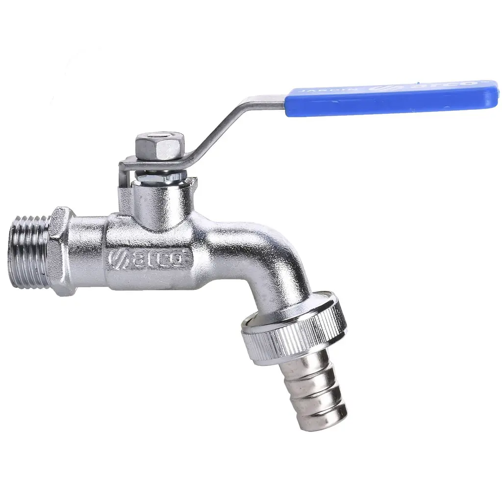 Кран Arco кульовий для поливу 1/2″ 0413 Nano AntiLime довга ручка - фото 2