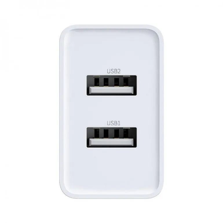 Блок питания Baseus Speed ​​Mini Dual Usb 10.5 W 2 USB CCFS-R02 - фото 6