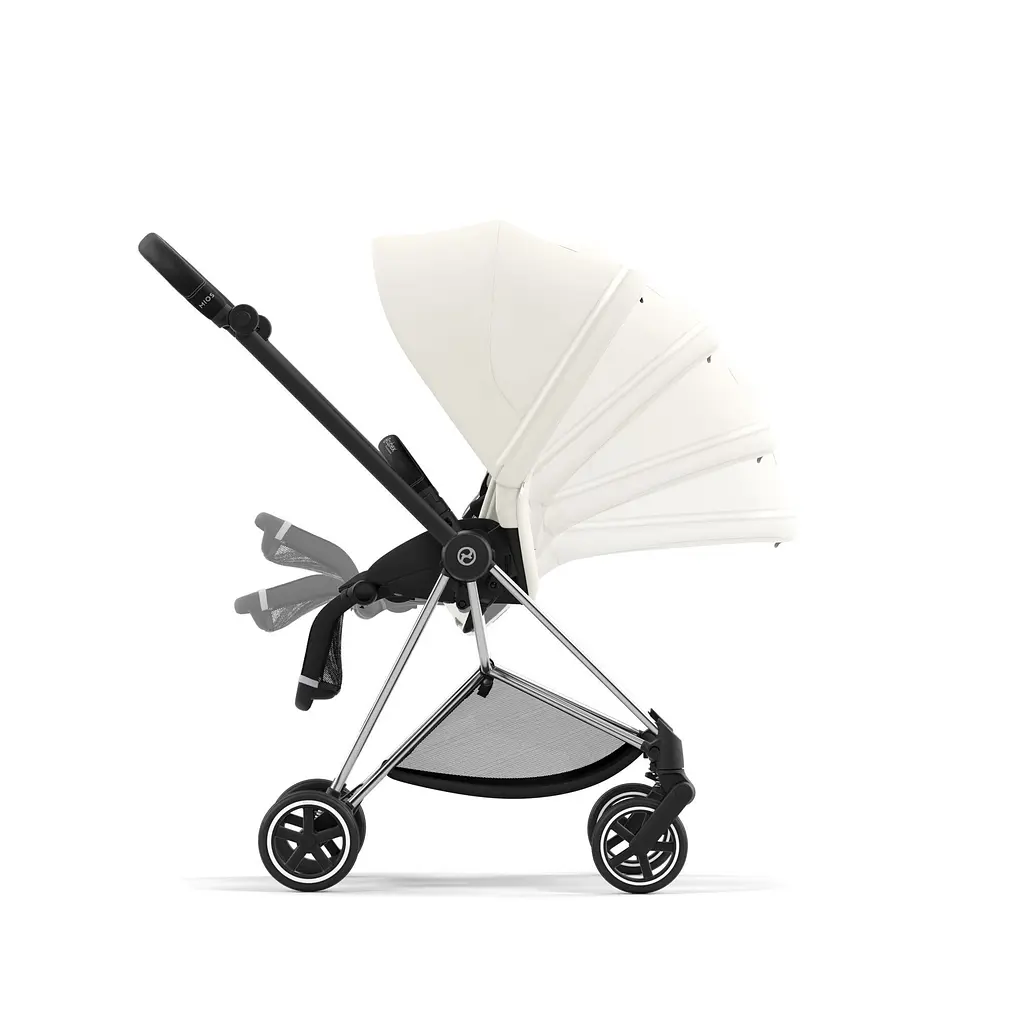 Прогулянкова коляска Cybex Mios 4.0 Off White шасі Chrome Black - фото 4