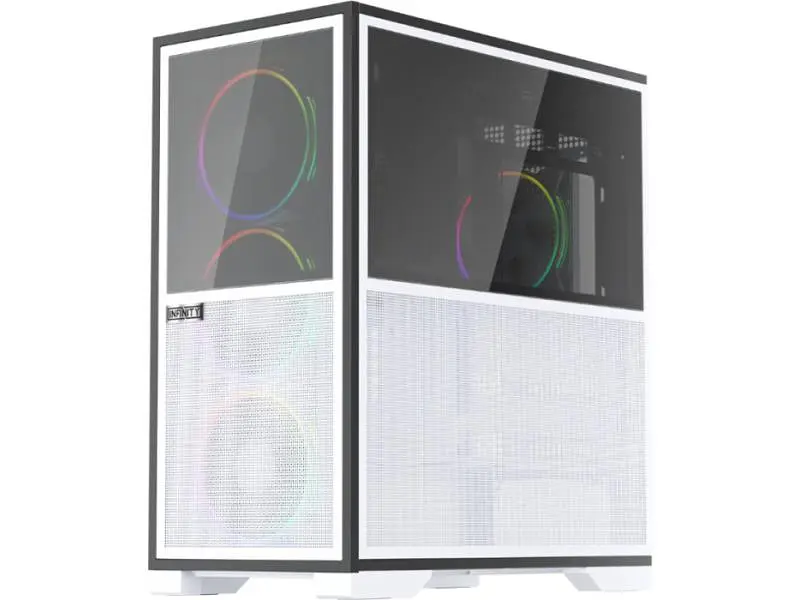 Корпус 1stPlayer IF8-WH-4FO7-14-W White - фото 5