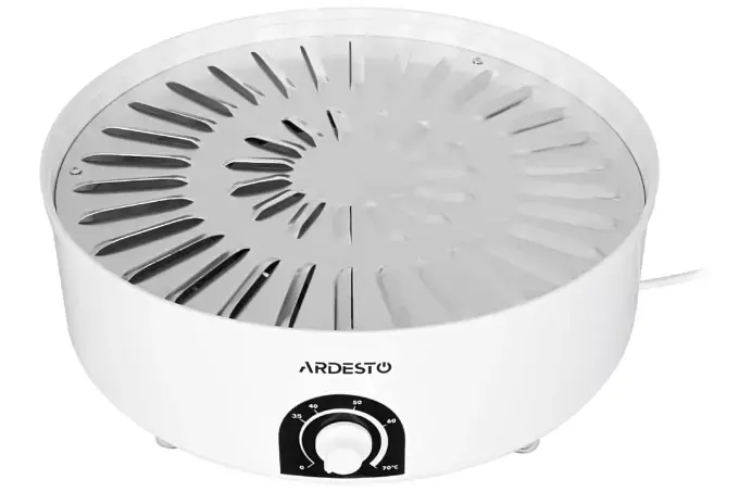 Сушарка для овочів та фруктів Ardesto FDB-5385 520 Вт, п'ятьма непрозорими піддонами та регулювання - фото 6