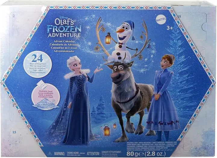 Адвент-календар Disney Frozen Крижане серце (HWX20) Mattel HWX20 - фото 2